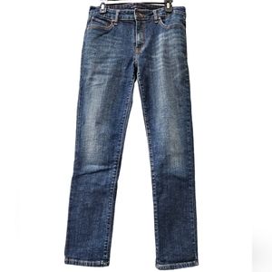 EUC Levi's Mid Rise Skinny Jeans Women's Jean Size 12M Dark Wash